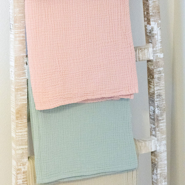 Organic Cotton Gauze Muslin Swaddle Blanket