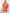 Women Cardigan Sweater Contrast Exposed Seam Open Front Orange Colored