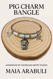 Piggy Charm Bangle