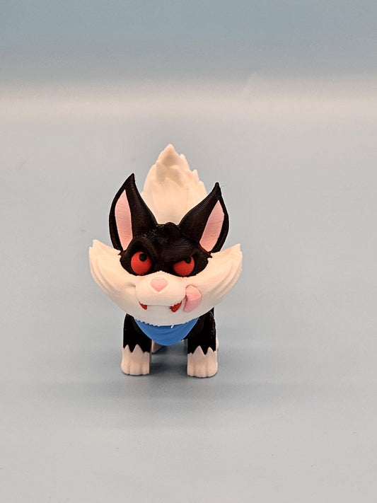 3D - Printed Evil Vampire Cat Figurine - Custom Crafting Alliance