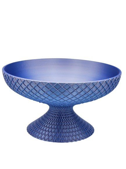 3D - Printed Geometric Pedestal Bowl - Custom Crafting Alliance