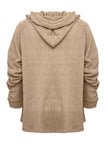 Full Size Drawstring Long Sleeve Hoodie