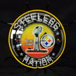 Pittsburgh Steelers Nation 6 Times Champion Neon Signs
