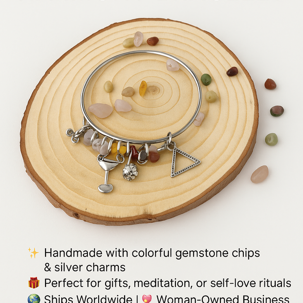 “Chakra Charm Harmony Bracelet”