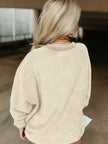 Women Full Size Howdy Graphic Round Neck Sweatshirt