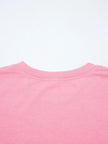 Lace Detail Flounce Sleeve Sweatshirt