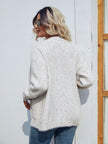 Women Button Down V-Neck Cardigan with Pockets