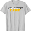 Black Modern Crew Neck Logo T-Shirt - Small - Unisex-Adults, Unisex-Kids