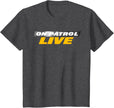 Black Modern Crew Neck Logo T-Shirt - Small - Unisex-Adults, Unisex-Kids