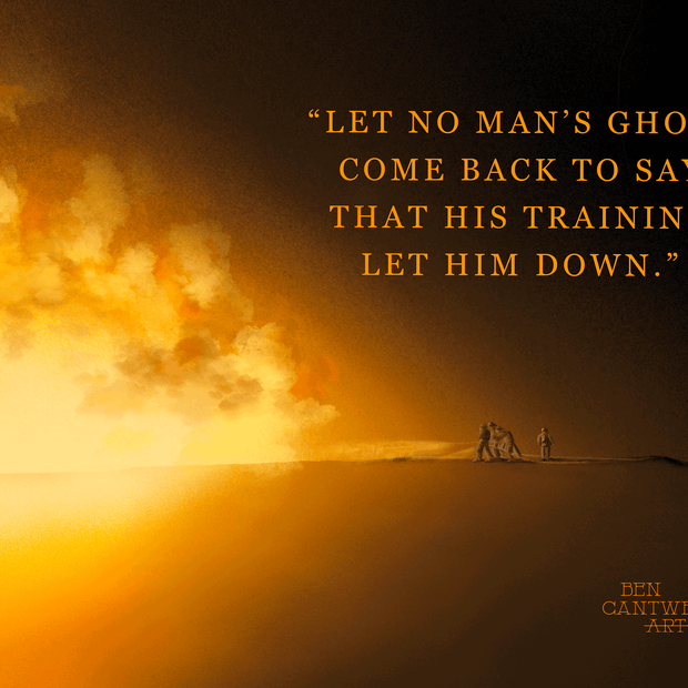 "Let No Mans Ghost..." Firefighter