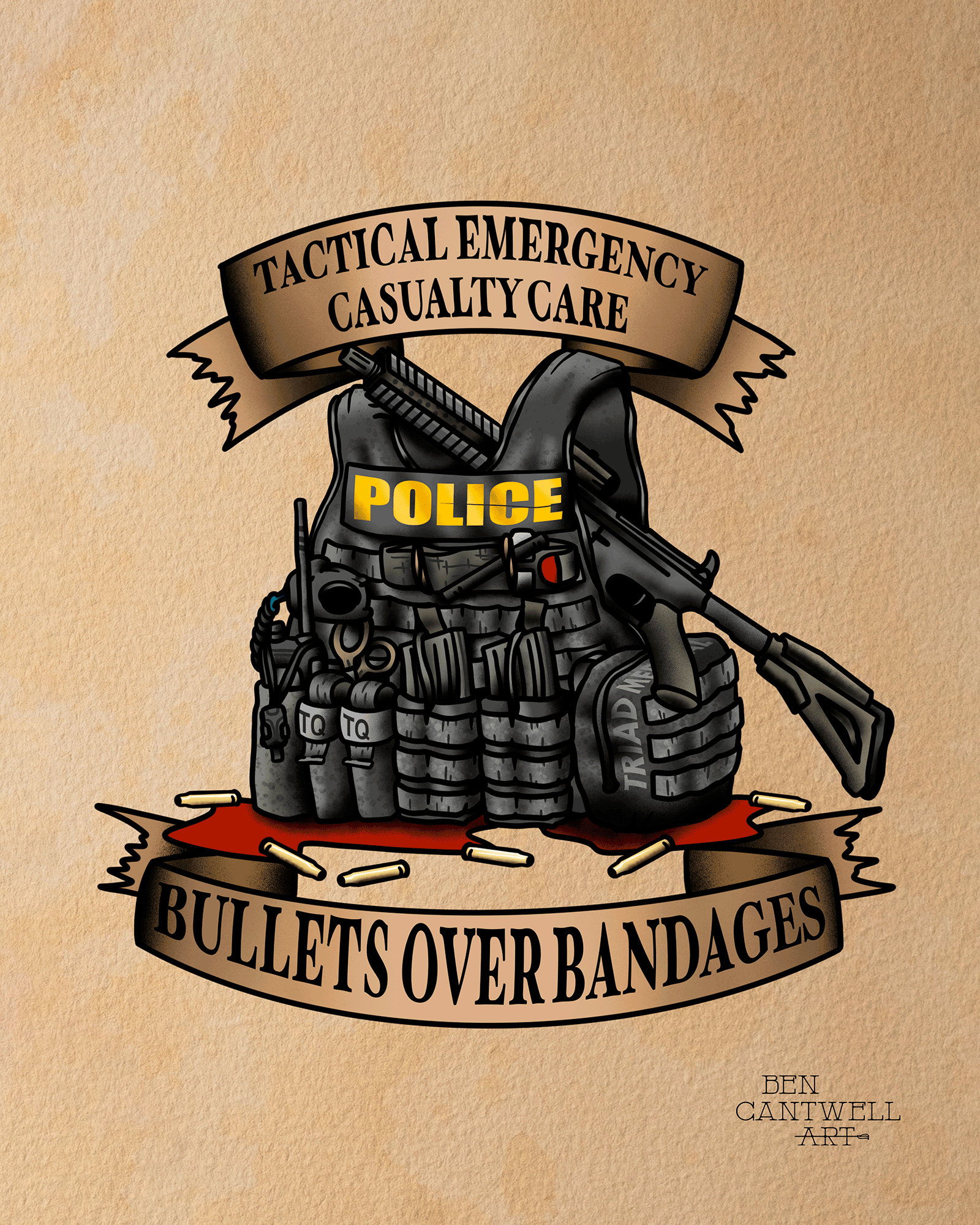 Tactical Casualty Care - Bullets Over Bandages