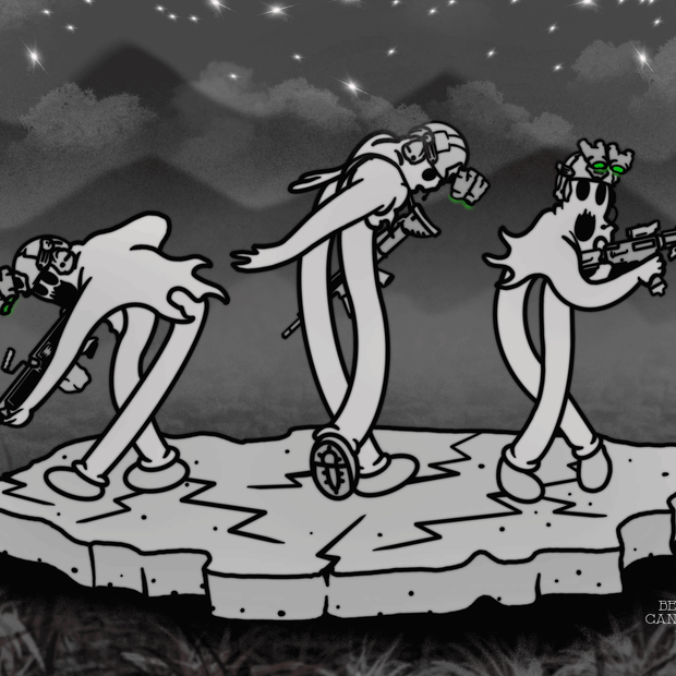 3 Dancing Ghosts (Psyops)