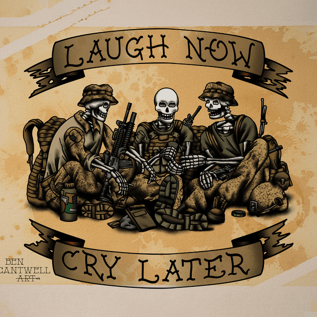 Laugh Now Cry Later Skeletons