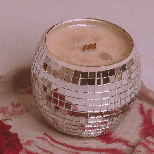 Blue Jean – Disco Ball Candle