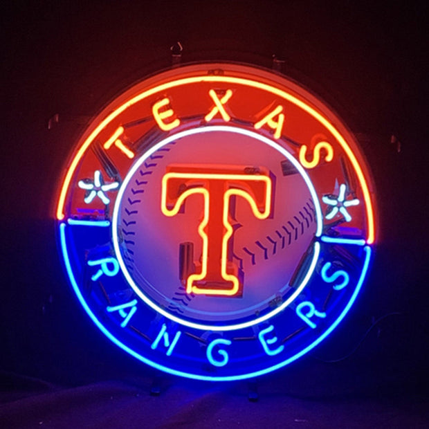 Texas Rangers Neon Signs Light