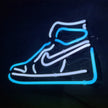 Blue Sneaker Neon Signs Light