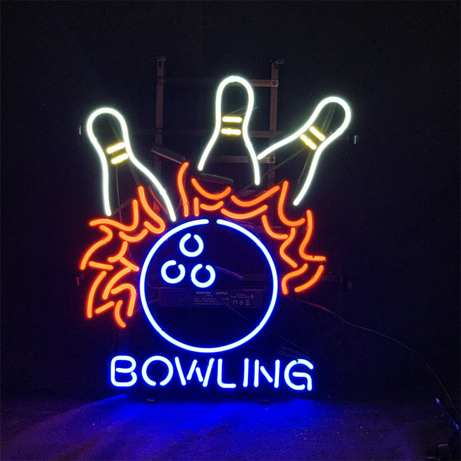 Bowling Balls Neon Signs