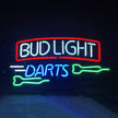 Bud Light Darts Neon Light Sign