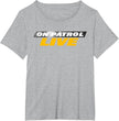 Black Modern Crew Neck Logo T-Shirt - Small - Unisex-Adults, Unisex-Kids