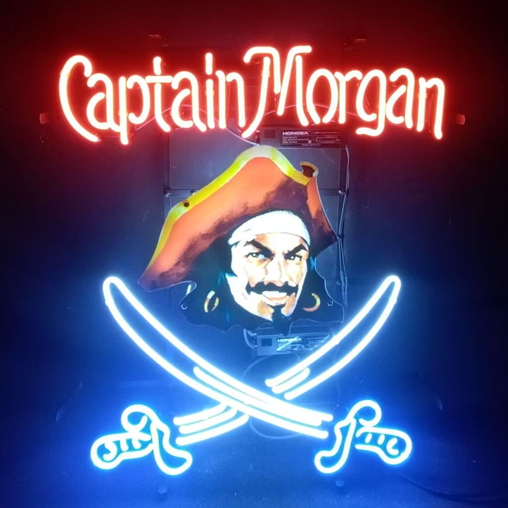 Captain Morgan Sabre Rum Neon Signs