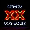 Cerveza XX Dos Equis Neon Light Sign