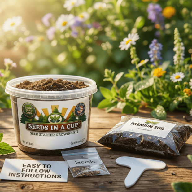 Seeds In A Cup® Gift Cards for Plant Lovers - The Ideal Gift Option