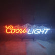 Coors Light with Snow Mountain Neon Signs