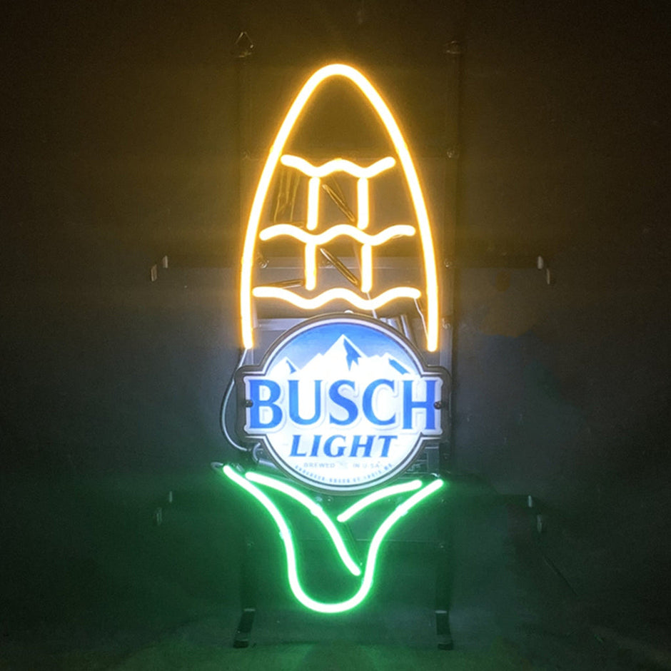 Cron with Busch Light Acrylic Neon Signs Light
