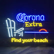 Corona Extra Find Your Beach Neon Sign Light