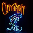 Cutthroat Ale Fish Neon Light Sign