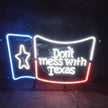 Don't Mess with Texas Lone Star Beer Neon Signs