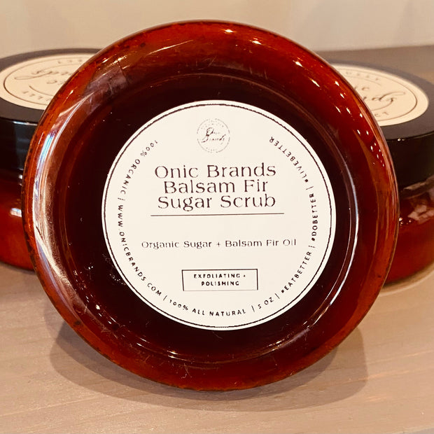 Onic Brands Balsam Fir Sugar Scrub