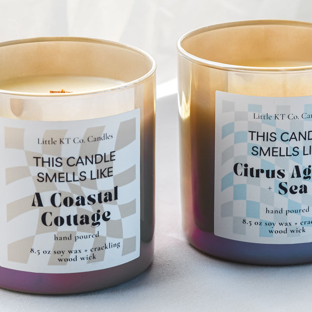 Citrus Agave and Sea Candle