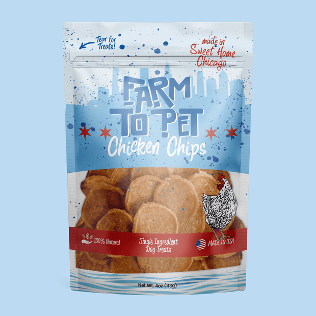 Chicago Chicken Chips for Dogs | Dog Treats To Celebrate Our Hometown