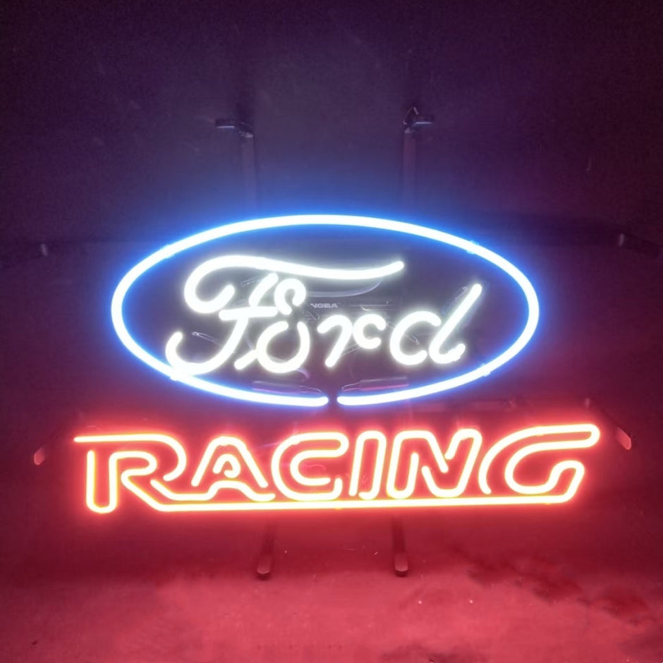 Ford Racing Car Neon Signs Light
