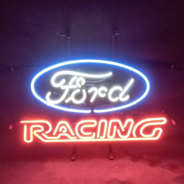 Ford Racing Car Neon Signs Light