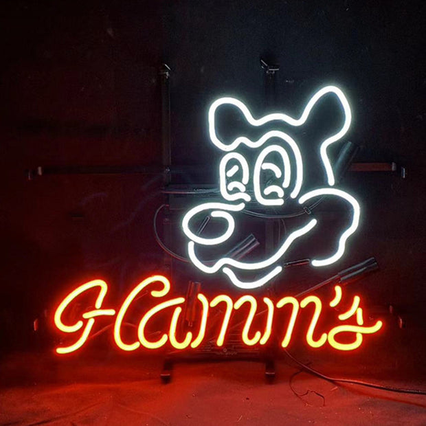 Hamm's Beer Bear Neon Signs Light