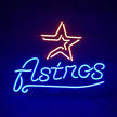 Houston Astros Sport Logo Neon Signs
