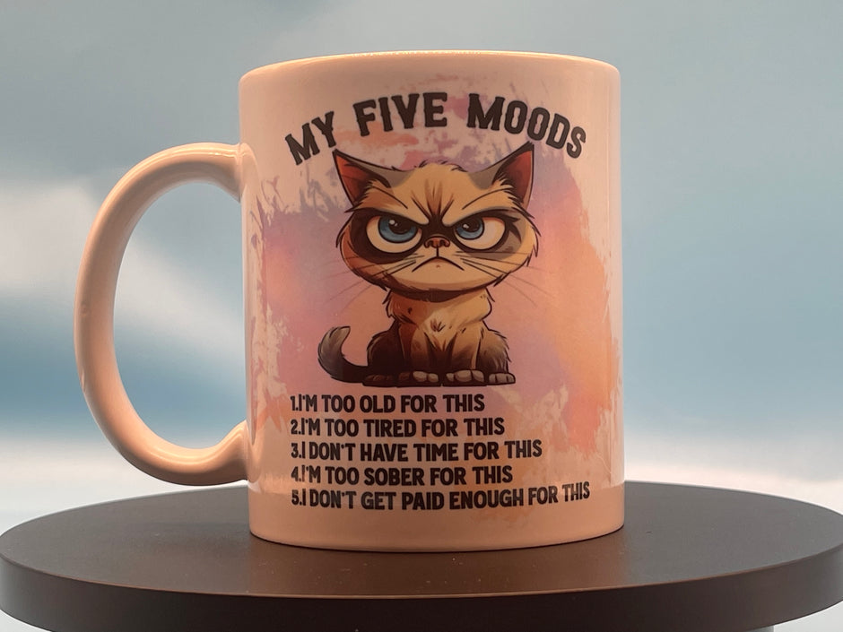 Mom Loves Coffee, Mugs - Unique Designs. Ready to Ship!