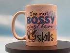 Mom Loves Coffee, Mugs - Unique Designs. Ready to Ship!