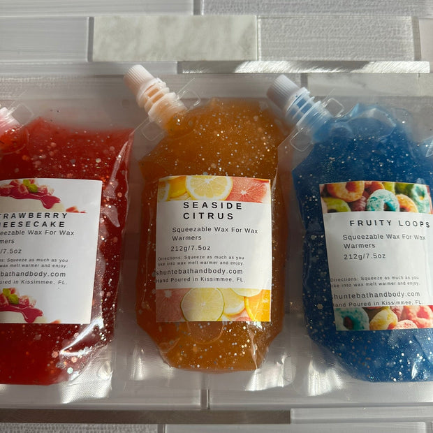 New Highly Fragrant  Squeezable Wax Melts