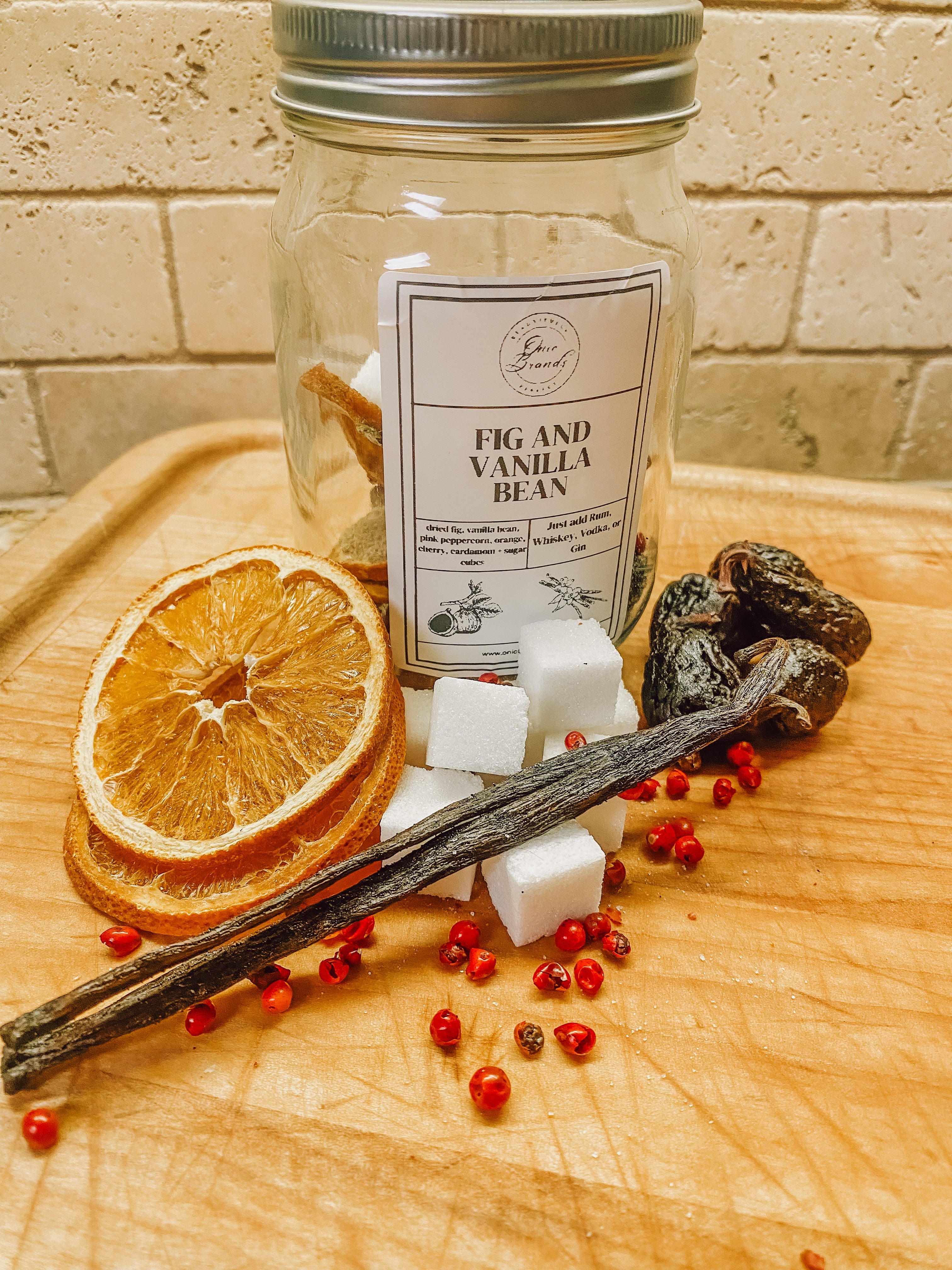 Onic Brands Fig & Vanilla Bean Cocktail Infusion