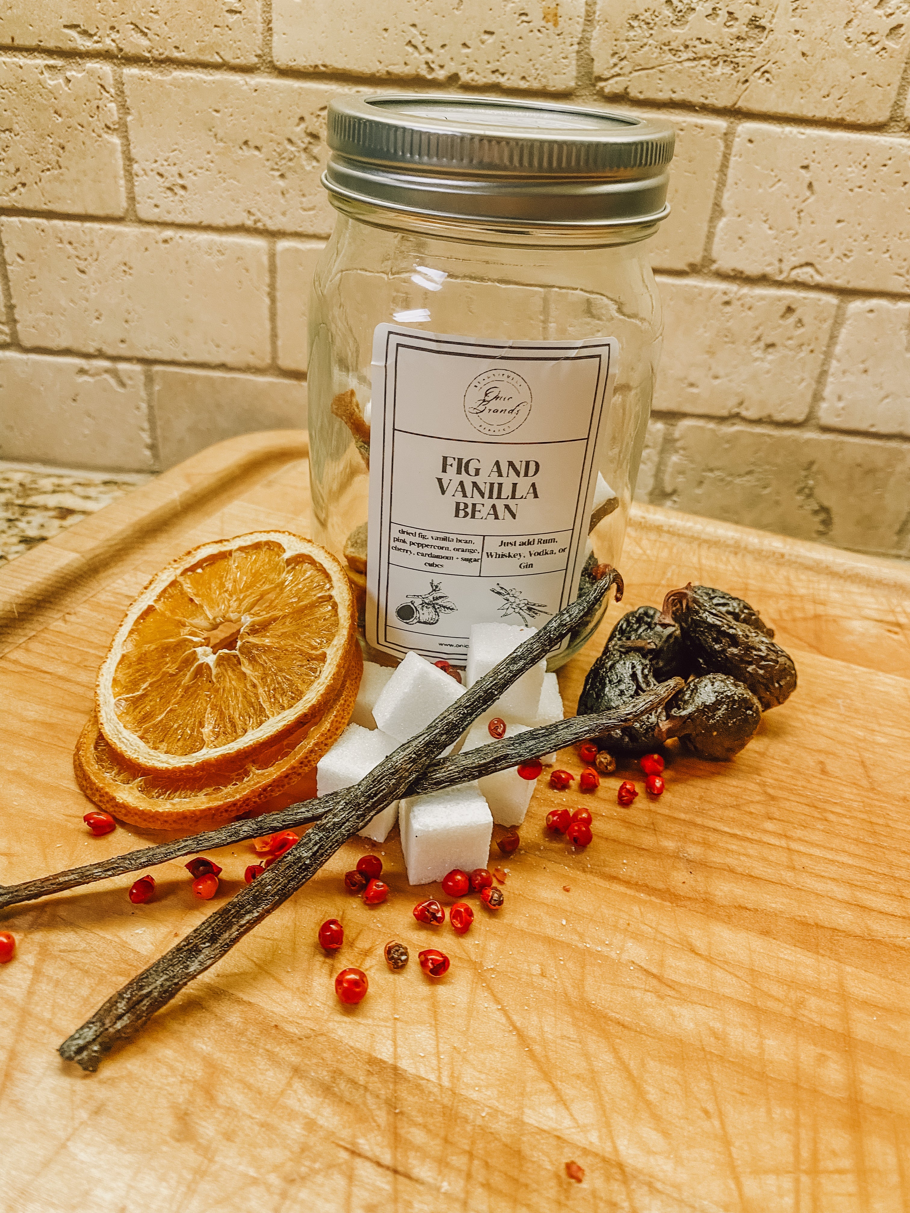 Onic Brands Fig & Vanilla Bean Cocktail Infusion