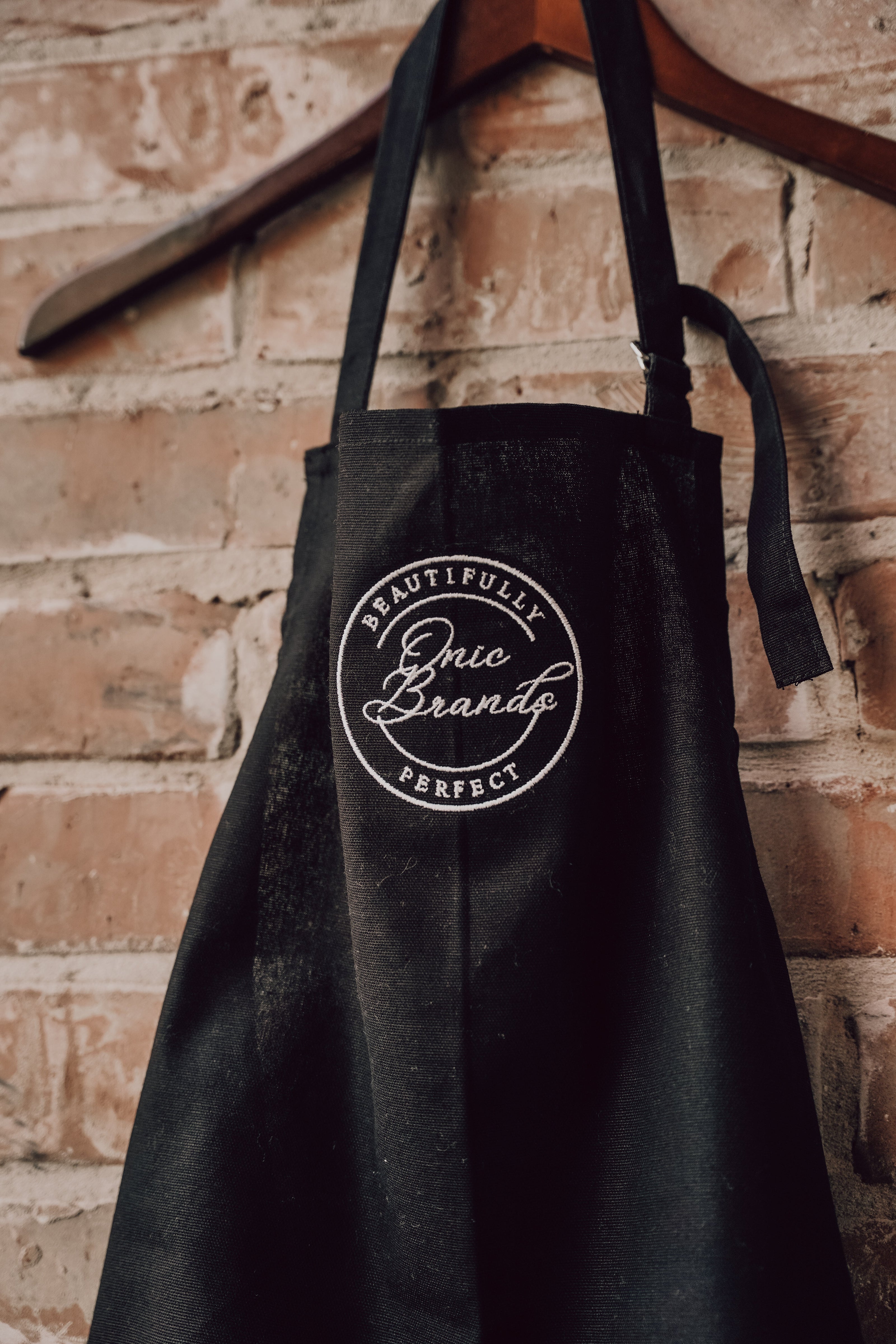 Onic Brands Black Apron