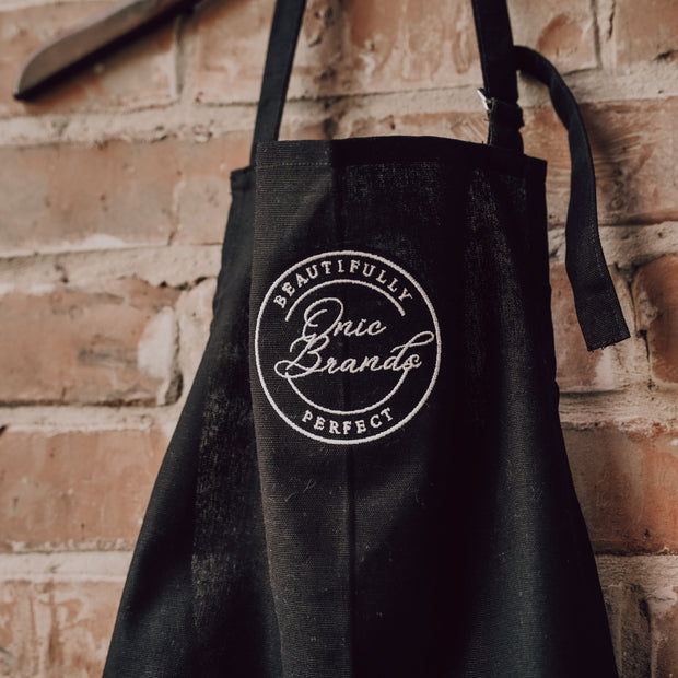 Onic Brands Black Apron