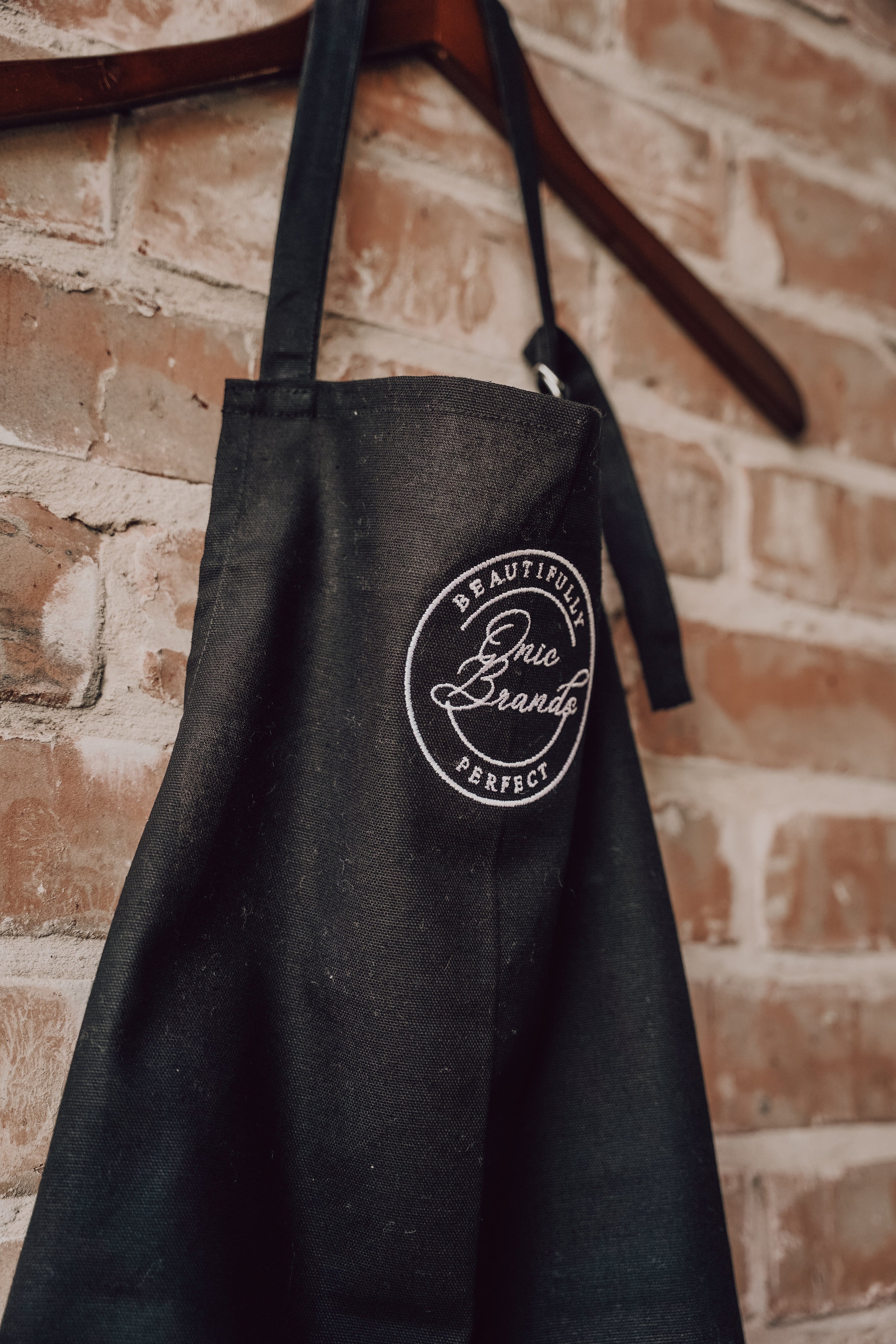 Onic Brands Black Apron