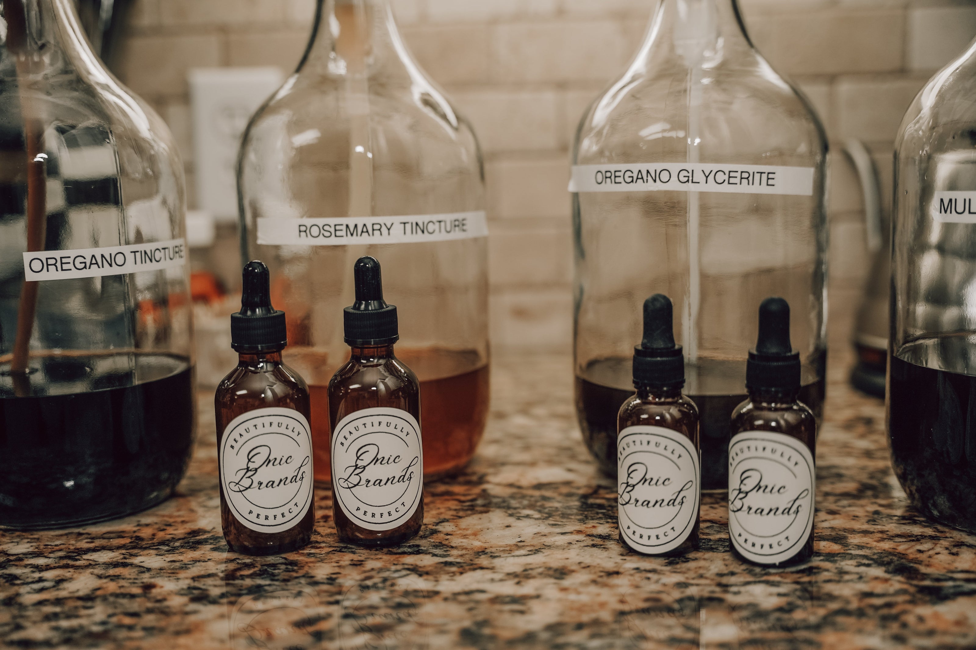 Onic Brands Elemental Oregano Glycerite Tincture