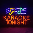 Karaokke Tonight Neon Signs Light