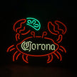 Lime Lemon Crab Corona Extra Neon Light Sign