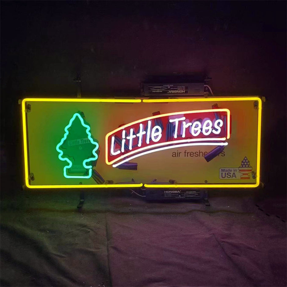 Little Trees Make in USA Neon Signs Light